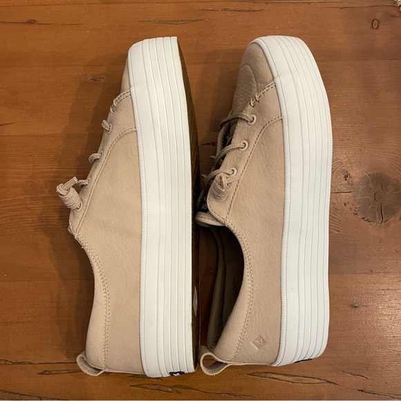 Sperry Crest Vibe Platform Leather Sneaker - Picture 3 of 7